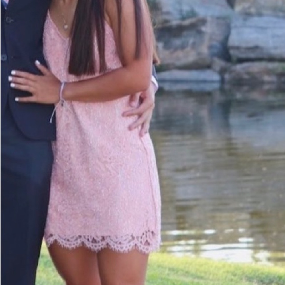 NBD pink dress
